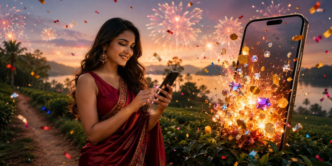 রাঙ্গামাটি চা বাগানে বাজি এবং বোনাস পালন